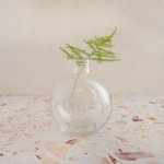 Glass Vase - Belly Round - 10CM Height