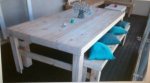 10-SEATER Patio In White Wash