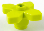 Parts Plant Flower 2 X 2 Leaves - Angular 4727 - Medium Lime
