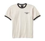 Willie G Sketch Art Ringer Tee – Parchment