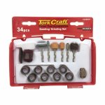 Tork Craft MINI Sanding & Grinding Set 34 Piece