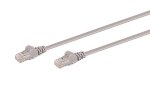 CAT 1M 5E Moulded Flylead - Grey