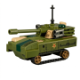 74 Piece - Military Tank Building Block Toy Set For Ages 6+ - Green
