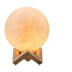 LED Colour Changing Moon Night Light Lamp - Large