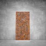 Laser Cut Screen - Design 090 - 1040 X 535 X 20 Rust Coat Outdoor