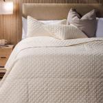 Clay Premium Cotton Quilt Ivory - King 250X270CM