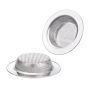 Anviiopu 2PCS Kitchen Sink Strainer Stainless Steel Kitchen Sink Drain Strainer Sink Strainer Sink Food Catcher Upgraded Double-layer Safe Design