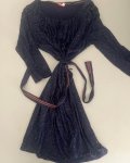 Jigsaw Blue Speckled Dress 12 13Y