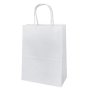 Paper Carrier Twist Handle White Handypak 300+160X430