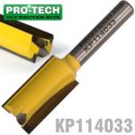 PRO-TECH Straight Bit 1 2' 12.7mm X 1' 25.4mm Cut 2 Flute With Bottom Cut 1 4