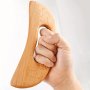 1PC Gua Sha Massage Tool Wooden Therapy Massage Tools Grip Scraping Board For Body Shaping & Muscle Relaxing