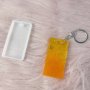 Diy Silicone Resin Mold For Keychains & Earrings - Rectangular Tag Shape Handcraft Jewelry Making Accessory