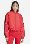 Adidas Performance W Ess 3S In Bomber Jacket - Pure Ruby