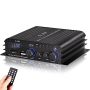 Facmogu S-299 4.1CH Bluetooth Power Amplifier With Active Subwoofer Output Not Passive Subwoofer Max 800W Rms 40WX4 Subwoofer Amplifier Hi-fi Integ