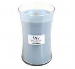 Woodwick Soft Chambray Large Jar Retail Box No
