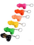 Elastic Penis Key Ring