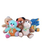 Plush Asst Scarf Animals New