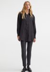 Zip-hem Trousers - Dark Grey checked