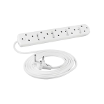 5 Way Low Cost Power Duct 16A + 3M Pvc White Crabtree M plug U sw + O l C2035 3P ZPD-5WPD 3LC