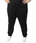 Ladies TRACK PANTS - 6XL Black