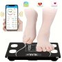 Smart Weight Scale Smart Digital Weighing Machine With Body Fat Bmi Measurement Body Composition Analyzer For Home Bathroom Bedroom