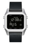 Nixon Staple Men's Watch - Silver Black