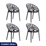 Birds Nest Tub Chair Available In 2 Colours Set Of 4
