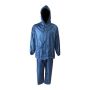 Rainsuit Rubberised Nylon Navy Blue Large