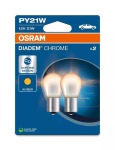 Osram PY21W Chrome Set