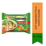 Vegetable Instant Noodles 50 X 65G - Quick Meal Noodles For Home Catering & Re Savory Vegetable Flavor & Bulk Value Pack
