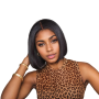 8INCH Wear&go Wig Glueless Human Hair Wig With 13X4 HD Lace