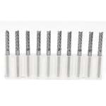 10PC Fish Tail Pcb End Mill Dia. 3.0MM 3.175MM Shank FTL028