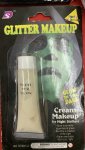 Glow In The Dark Glitter Makeup