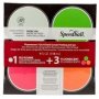 Glo N& 39 Dark And Fluorescent Fabric Screen Printing Ink Set 4 X 118ML Assorted Colours