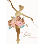 Kikki & Frankie Wall Decal Packs Ballerina Sparkle