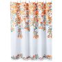 185X180CM Polyester Fabric Shower Curtain - Floral