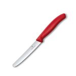 Victorinox Swiss Army Victorinox Swiss Classic Tomato steak Knife Serrated Red - 11CM