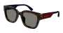 Gucci GG1670SK 002 Dark Havana Grey - Dark Havana