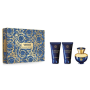 Versace Dylan Blue Pour Femme Eau De Parfum Body Lotion & Shower Gel Set 50ML + 50ML + 50ML