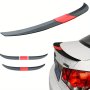 Universal Car Spoiler ABS Trunk Tail Rear Wing Spoiler 115-125cm Adjustable For Most Car Automotive Modification With Universal Tail Wing Three-stage Adjustable Glossy Black/carbon