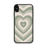 Custom Printed Tpu Cases - Apple Iphone XS Max & 39 Green Heart& 39 By
