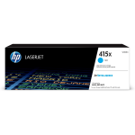 HP 415X Cyan Toner Cartridge 6000 Pages Original Single-pack