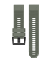 Silicone Strap For Garmin Fenix 7X/6X/5X/5X+/3/TACTIX -26MM- Green