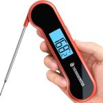 0.5 Sec Instant Read Meat Thermometer Digital With 0.5 Precision Food Thermometer For Cooking Kitchen Gadgets Oven Grill Candy B