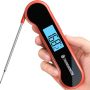 0.5 Sec Instant Read Meat Thermometer Digital With 0.5 Precision Food Thermometer For Cooking Kitchen Gadgets Oven Grill Candy Bbq Essentials A