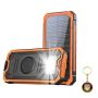20000MAH Solar Power Bank Waterproof Wireless Outdoor