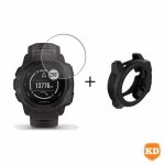Garmin Killer Deals Tpu Case & Screen Protector Compatible With Instinct - Best Bargains Online