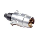Motoquip Metal Trailer Socket Male 7 Pin