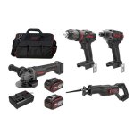 Kress 20V Max Brushless Combo Kit 4 Piece