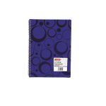 Lstat A4 Pp Wiro Book 80PG Blue